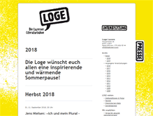 Tablet Screenshot of logeluzern.com